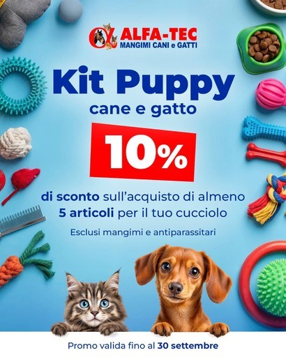 Kit Puppy cane e gatto Kit Puppy cane e gatto
