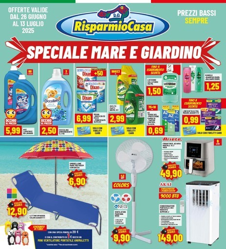 Speciale mare e giardino