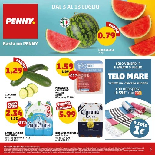 Dal 3 al 13 luglio Dal 3 al 13 luglio