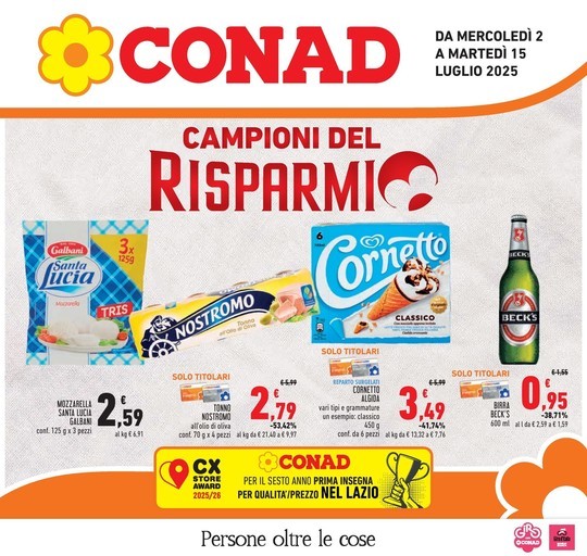 Campioni del risparmio