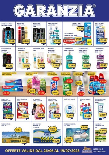 Offerte valide dal 26/06 al 19/07/2025 Offerte valide dal 26/06 al 19/07/2025