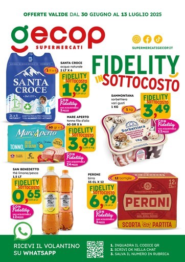Fidelity in sottocosto