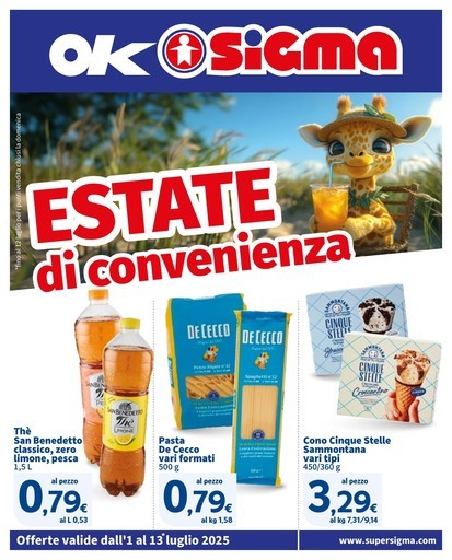 Estate di convenienza , Ok Sigma Estate di convenienza , Ok Sigma