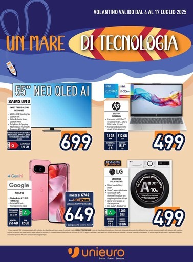 Un mare di tecnologia Un mare di tecnologia