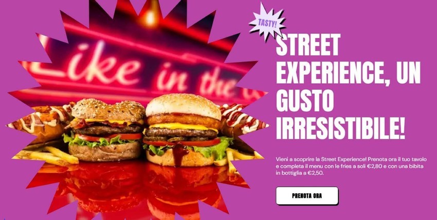 Street experience, un gusto irresistibile!