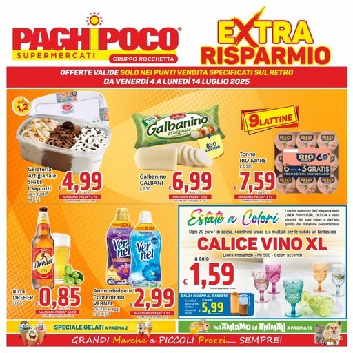 EXTRA Risparmio EXTRA Risparmio