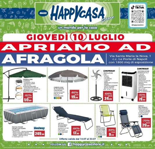 Nuova apertura Afragola Nuova apertura Afragola