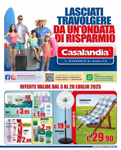 Lasciati travolgere Da un'ondata di risparmio Lasciati travolgere Da un'ondata di risparmio