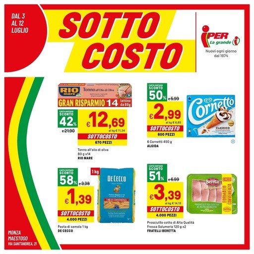 Sotto costo Sotto costo