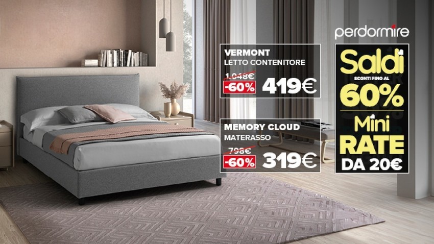 Sconti fino al 60% Sconti fino al 60%