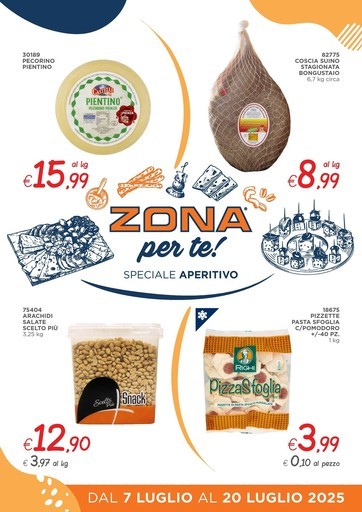 Zona per te! Speciale Aperitivo. Zona per te! Speciale Aperitivo.