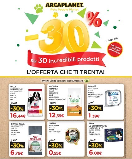 -30% su incredibili prodotti