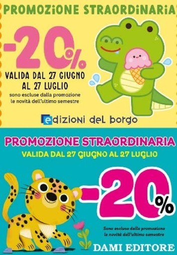 Promozione straordinaria Promozione straordinaria