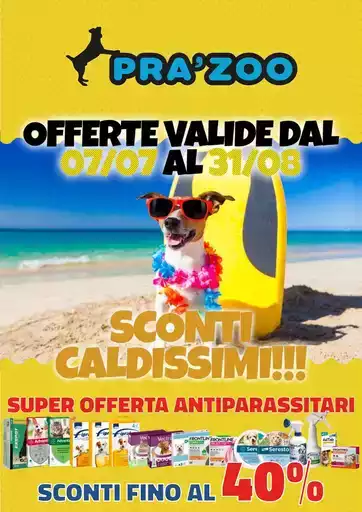Offerte valide dal 07/07 al 31/08