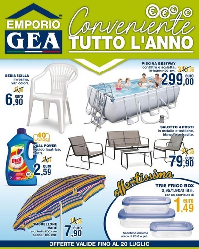 Conveniente tutto l'anno Conveniente tutto l'anno