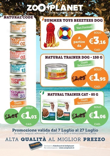 Offerte Zoo Planet