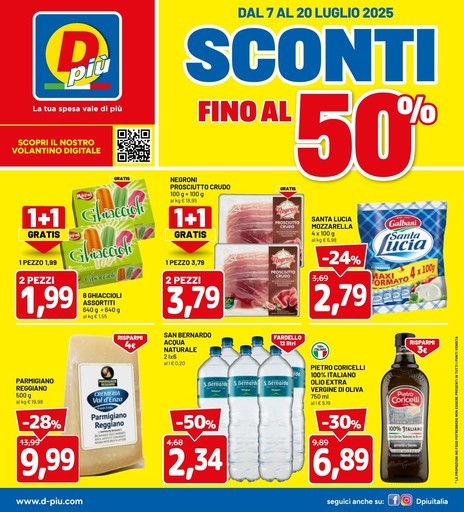 Sconti fino al 50%