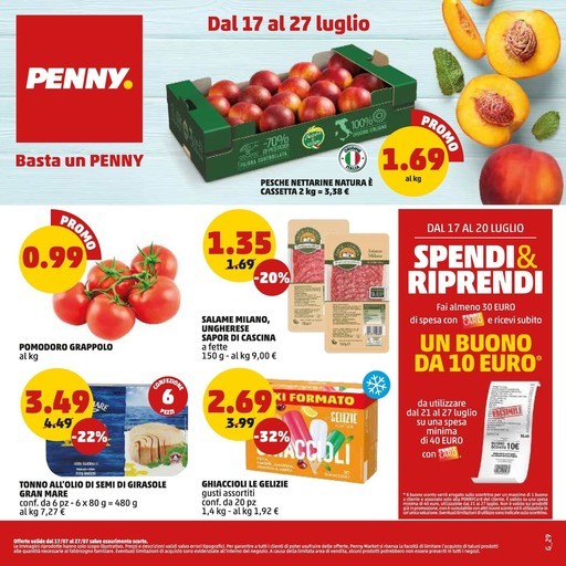 Dal 17 al 27 luglio Dal 17 al 27 luglio