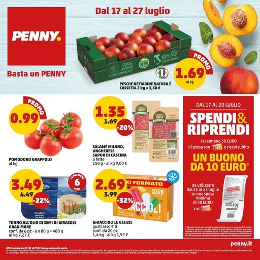 Dal 17 al 27 luglio Dal 17 al 27 luglio