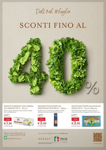 SCONTI FINO AL 40%