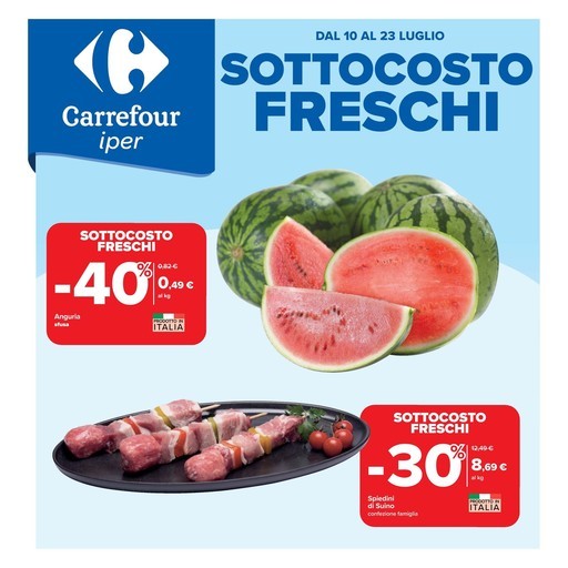 Sottocosto freschi Sottocosto freschi