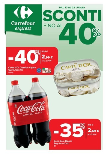 Sconti fino al 40% Sconti fino al 40%