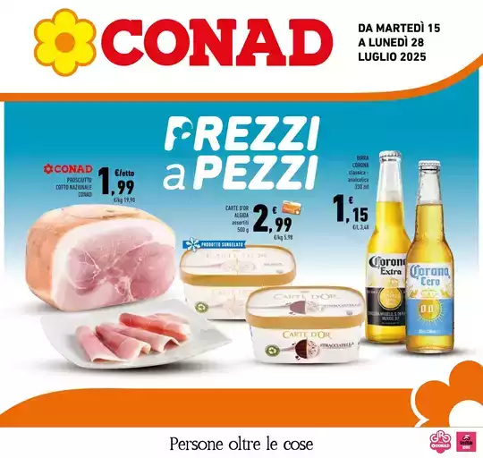 Prezzi a pezzi