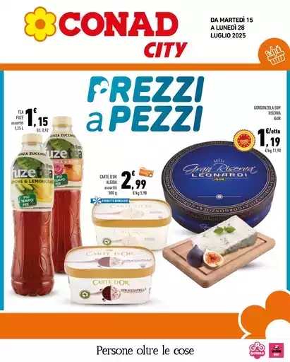 Prezzi a pezzi Prezzi a pezzi