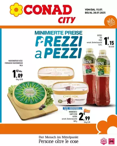 Prezzi a pezzi Prezzi a pezzi