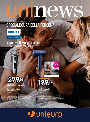 Speciale Cura della Persona da Unieuro! Speciale Cura della Persona da Unieuro!