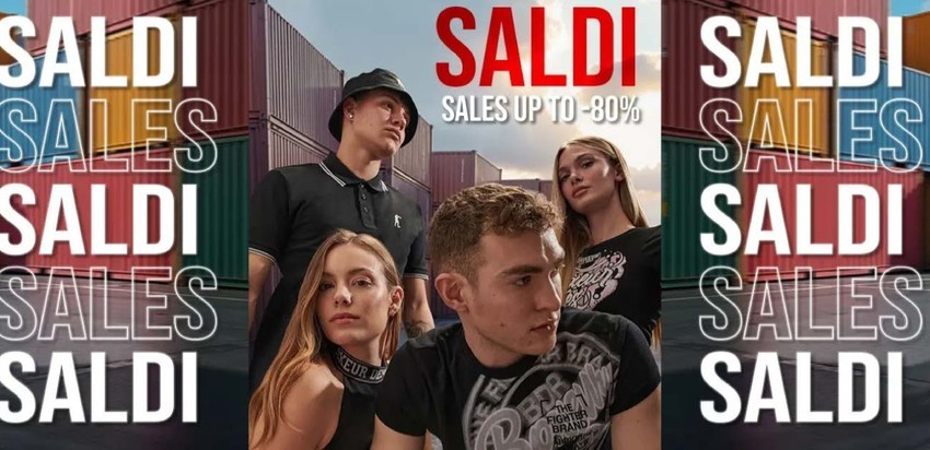 Saldi sales up to -80% Saldi sales up to -80%