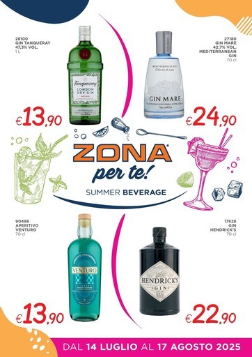 Zona per te! Summer beverage Zona per te! Summer beverage
