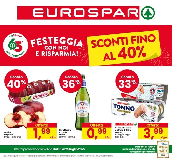 Sconti fino al 40% Sconti fino al 40%