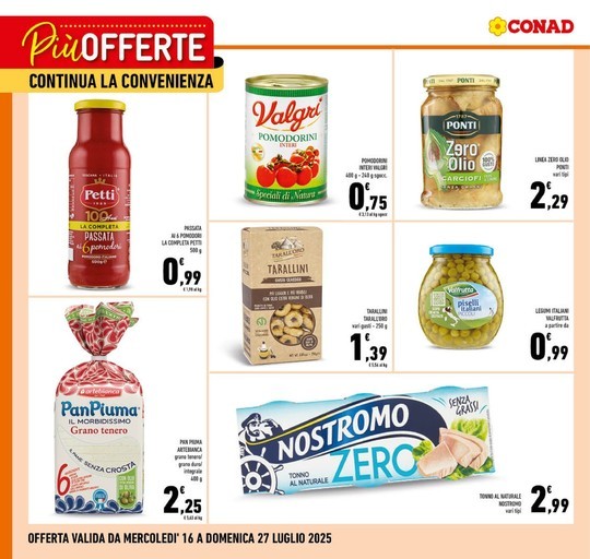 Più Offerte continua la Convenienza Più Offerte continua la Convenienza