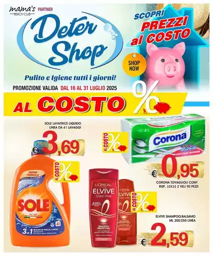 Prezzi al costo
