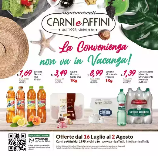 La Convenienzanon va in Vacanza!