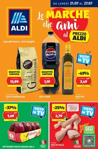 Le marche che ami al prezzo ALDI