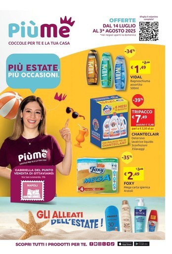 Piu estate, piu occasioni. Piu estate, piu occasioni.