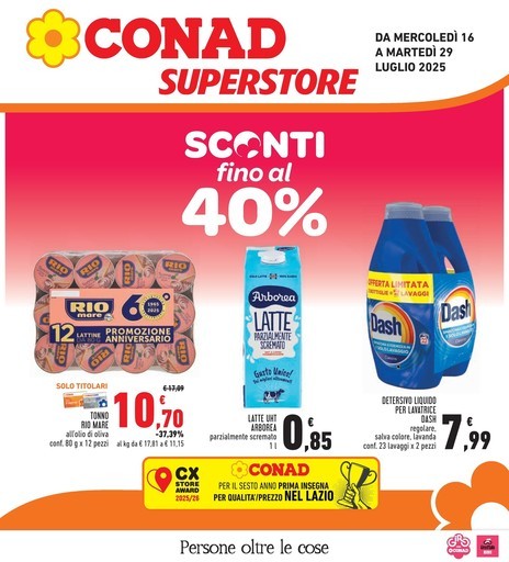 Sconti fino al 40% Sconti fino al 40%