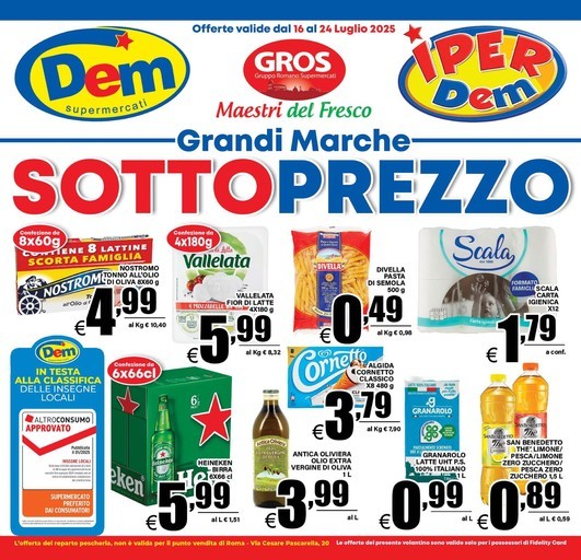 Sotto prezzo Sotto prezzo