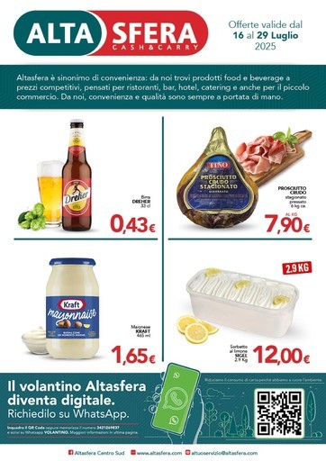 Offerte valide dal 16 al 29 Luglio 2025 Offerte valide dal 16 al 29 Luglio 2025