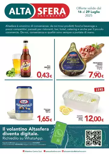 Offerte valide dal 16 al 29 Luglio 2025 Offerte valide dal 16 al 29 Luglio 2025