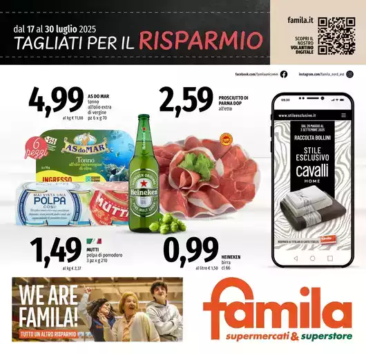 TAGLIATI PER IL RISPARMIO