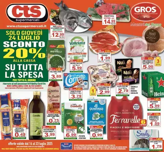 Sconto 20% Sconto 20%