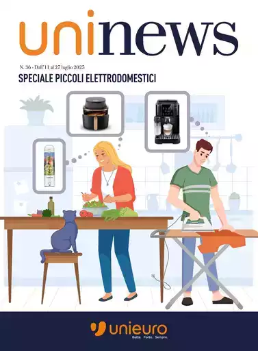 Speciale Piccoli Elettrodomestici da Unieuro! Speciale Piccoli Elettrodomestici da Unieuro!