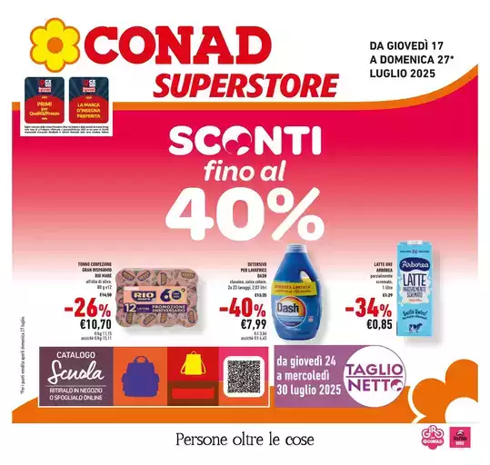 Sconti fino al 40% Sconti fino al 40%