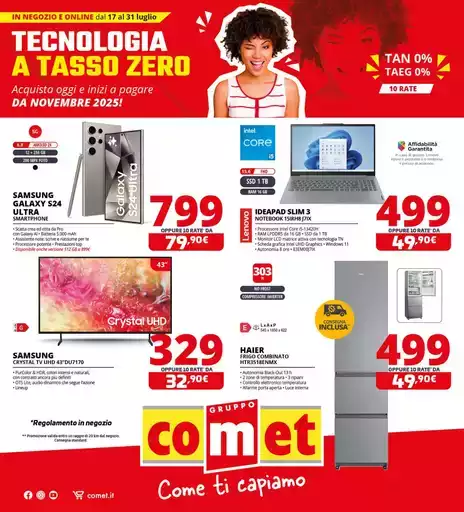 Tecnologia a tasso 0| Tecnologia a tasso 0|