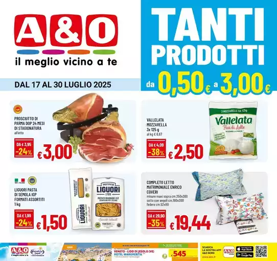 TANTI PRODOTTI DA 0,50 A 3,00 € TANTI PRODOTTI DA 0,50 A 3,00 €