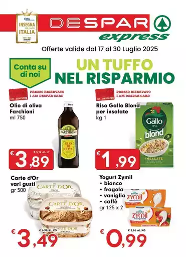 Un tufo nel risparmio Un tufo nel risparmio