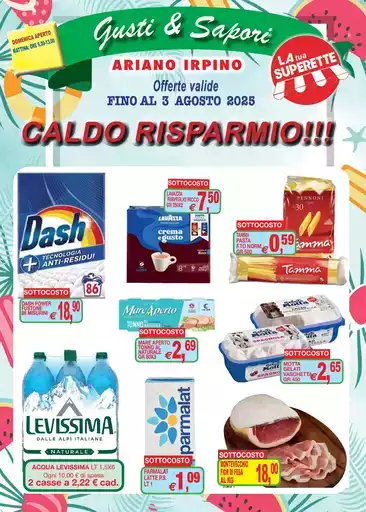 CALDO RISPARMIO!!! CALDO RISPARMIO!!!